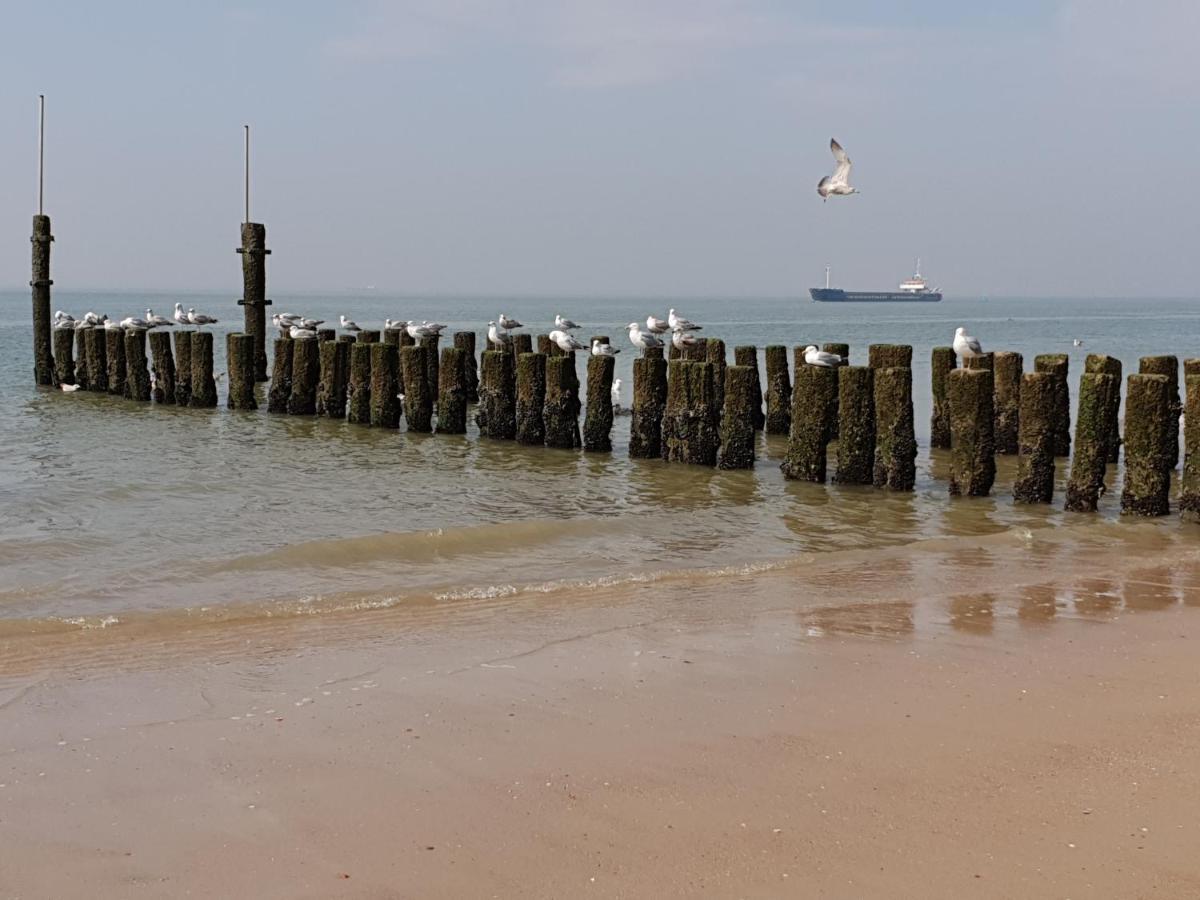 Rijksmonument Havenzicht, Met Zeezicht, Ligging Direct Aan Zee En Centrum Vlissingen Exterior foto