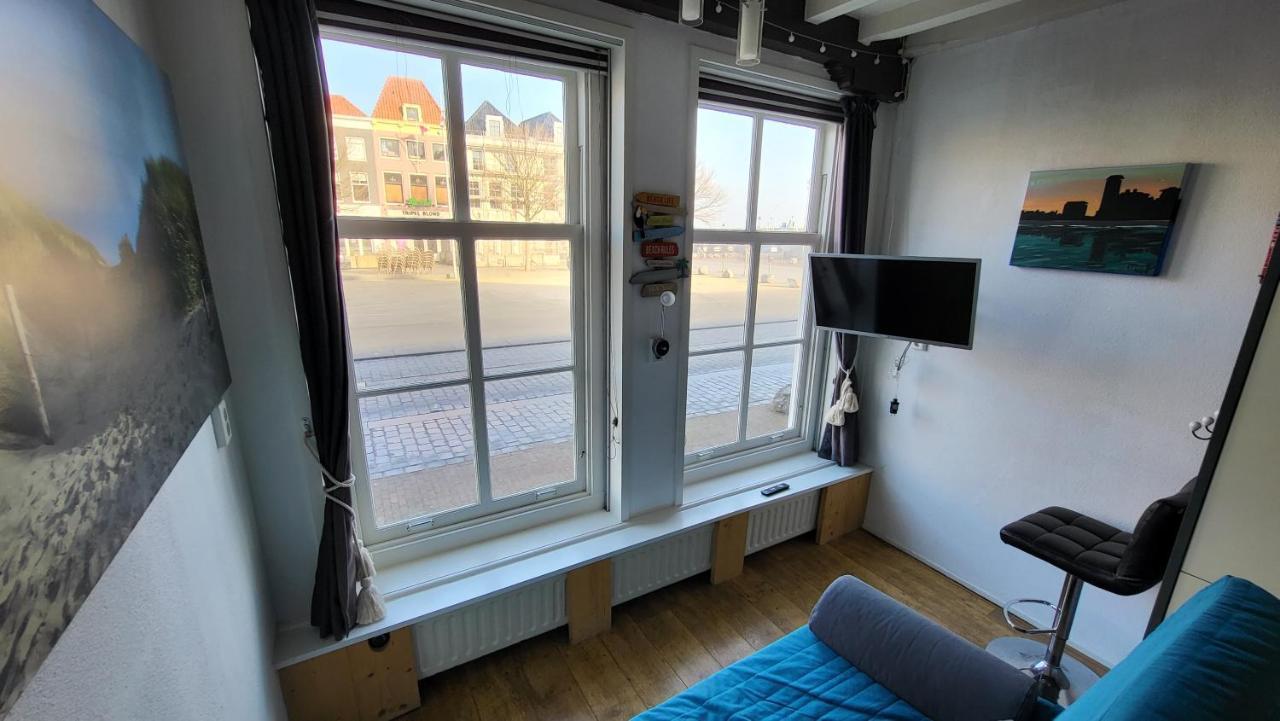Rijksmonument Havenzicht, Met Zeezicht, Ligging Direct Aan Zee En Centrum Vlissingen Exterior foto